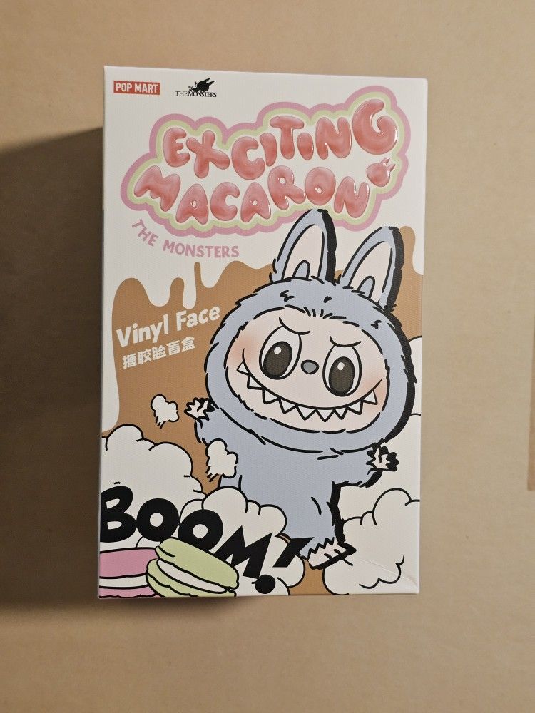 Pop Mart The Monsters Exciting Macaron Vinyl Face Figure – New Sealed