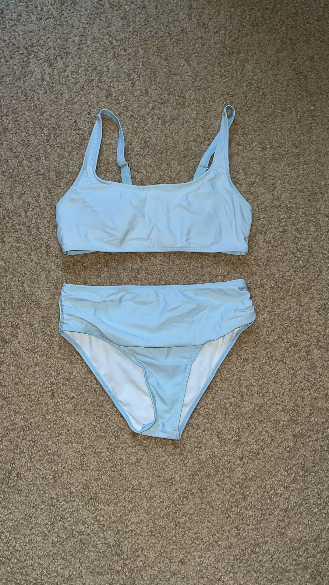 light blue bikini