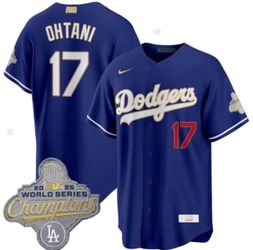 LA Dodgers Shohei Ohtani Jersey M-XL Size