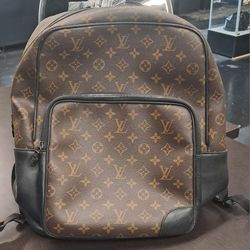 Louis Vuitton Dean backpack Monogram Macassar (H) 