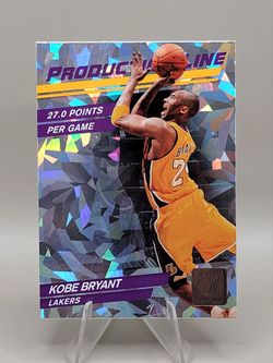 2010-11 Panini Donruss Kobe Bryant Production Line Cracked Ice