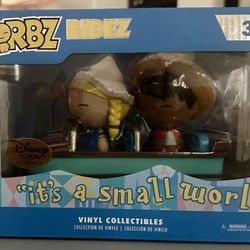 🇲🇽2017 Funko Dorbz Ridez It’s a Small World #36 Mexico and Holland with Small World Boat Disney Treasures Exclusive🇳🇱