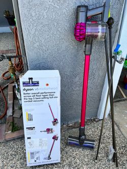 New battery in Dyson v6 Motörhead cordless vacuum