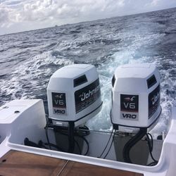 2 JOHNSON OUTBOARD MOTORS