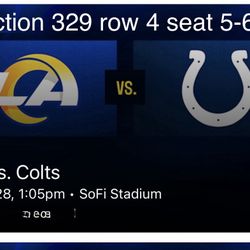 Rams Vs Colts 