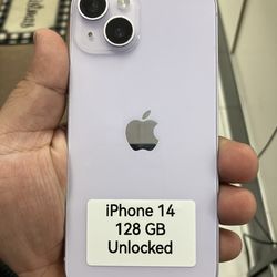 iPhone 14 128GB Unlocked Cash or $50 Down