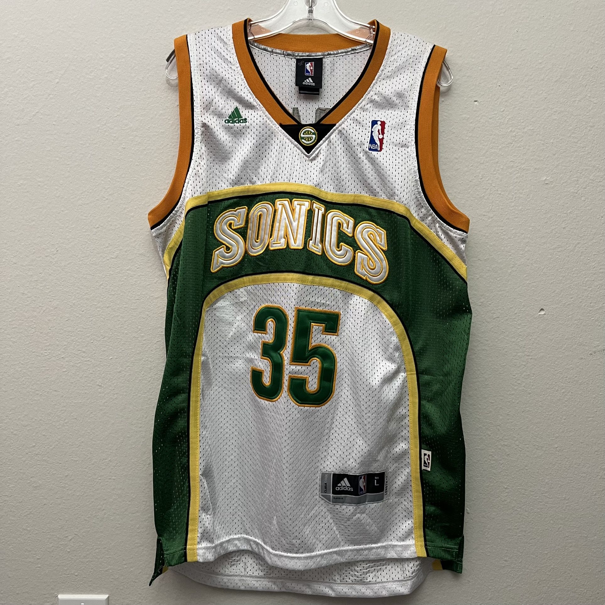 Kevin Durant SuperSonics Adidas Jersey Size Large 50