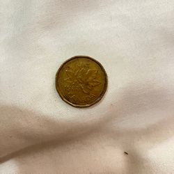 Queen Elizabeth Coin II,  Canadian Penny, Date:1988