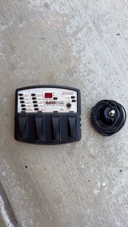 Basstec bass preamp/FX processor