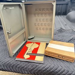 Vintage Steel Key Box by Telkee 