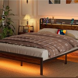 Queen Platform Bed Frame 
