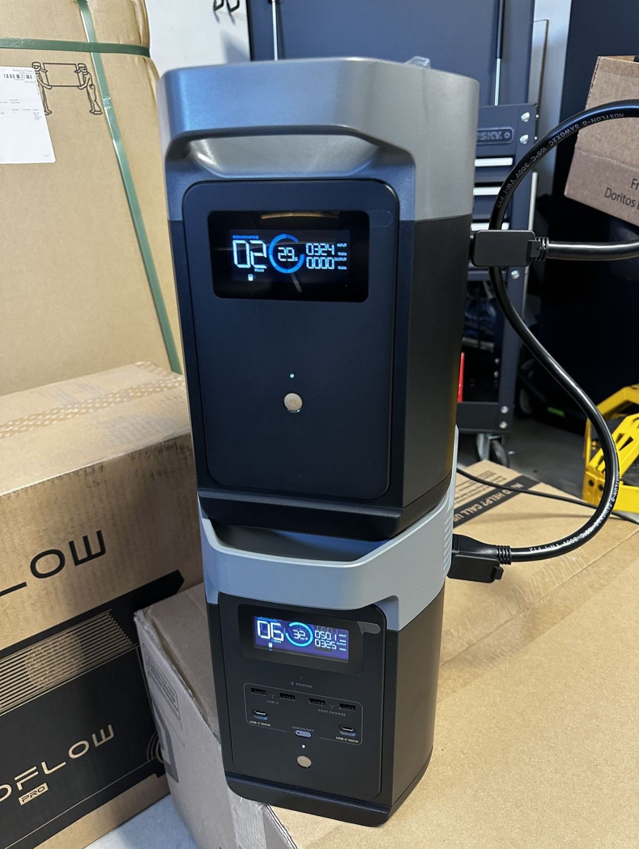 EcoFlow Delta 2 + Delta 2 Extra Battery