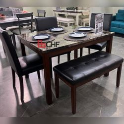 5 Pc Dining Table Set