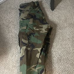 Cargo Camo Pants