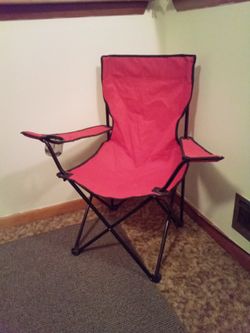 CANVAS FOLDING CHAIR - Like New