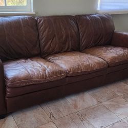 Leather Couch