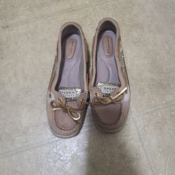 Excellent Gold Tan Sperry Top-Sider