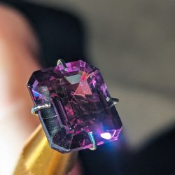 9.5 CT Certified Purple Sapphire