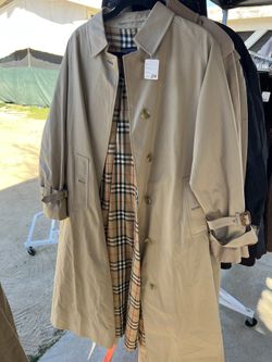 Vintage 90s HA&E Burberry Bermuda Trench Coat