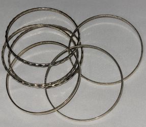 Bangle Bracelets (2 sets)