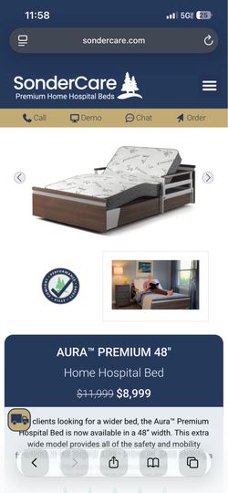 Malsch Aura Care Bed - Medical Bed