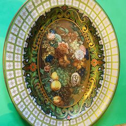 Daher Decorated Ware English Metal Tray