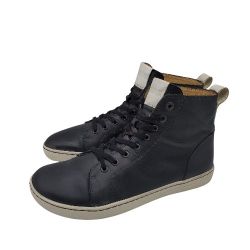 BIRKENSTOCK Womens 'Bartlett' Black Leather Boots Sneaker EU 38/US 7 Hi Top $195
