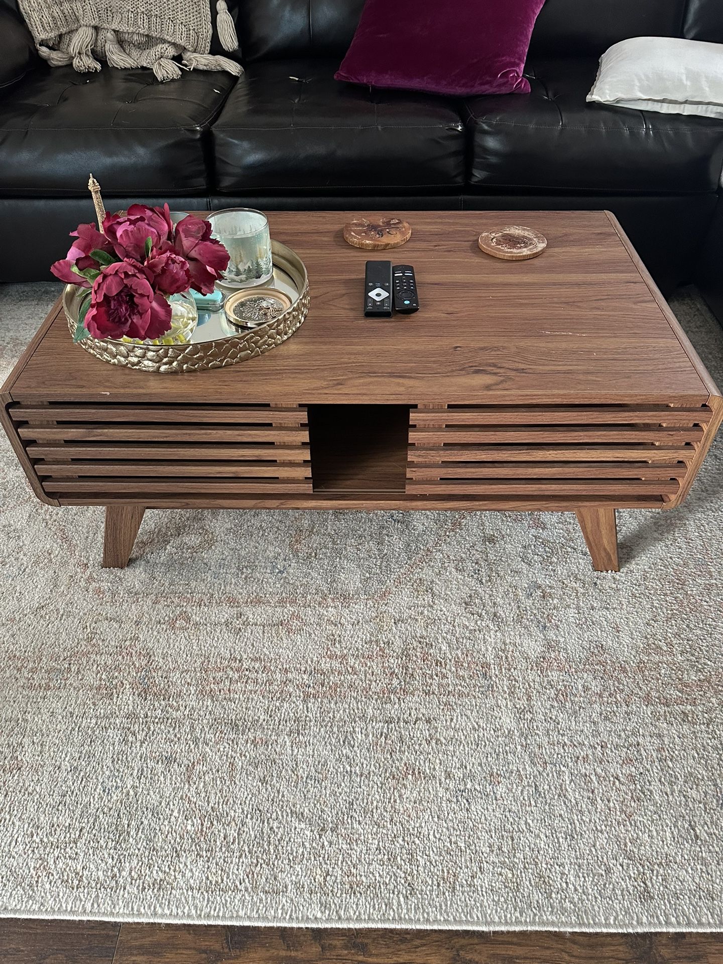 Walnut Coffee Table 
