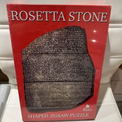 ROSETTA STONE 800 Pieces Shaped Jigsaw Puzzle NEW 2000 British Museum 