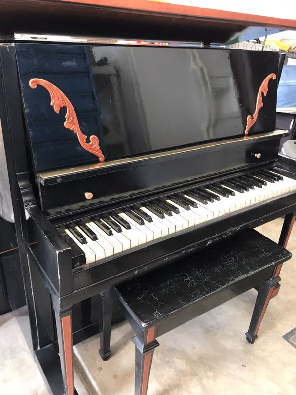 Antique baby grand 32 key upright piano for Sale in Henderson, NV OfferUp