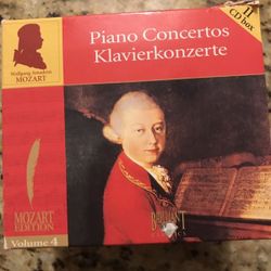 CD Box Mozart piano concertos (11 discs)