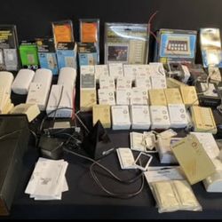 POWERHOUSE VINTAGE MISC. SECURITY FIXTURES-HUGE LOT