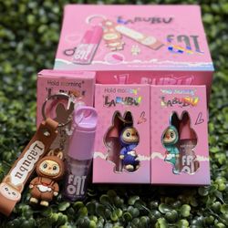 Labubu Lip Gloss Key Chain 