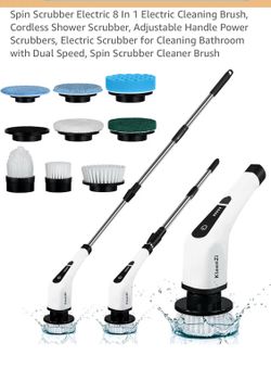 KARAMII new 8 in 1 electric cleaning brush