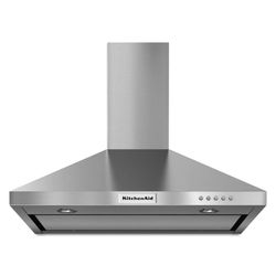 KITCHENAID 30 INCH WALL MOUNTED STOVE RANGE HOOD KVWB400DSS