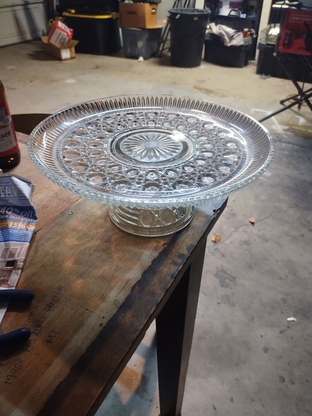 Glass Cake Stand