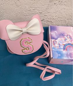 Pink Little Girls Purse Crossbody