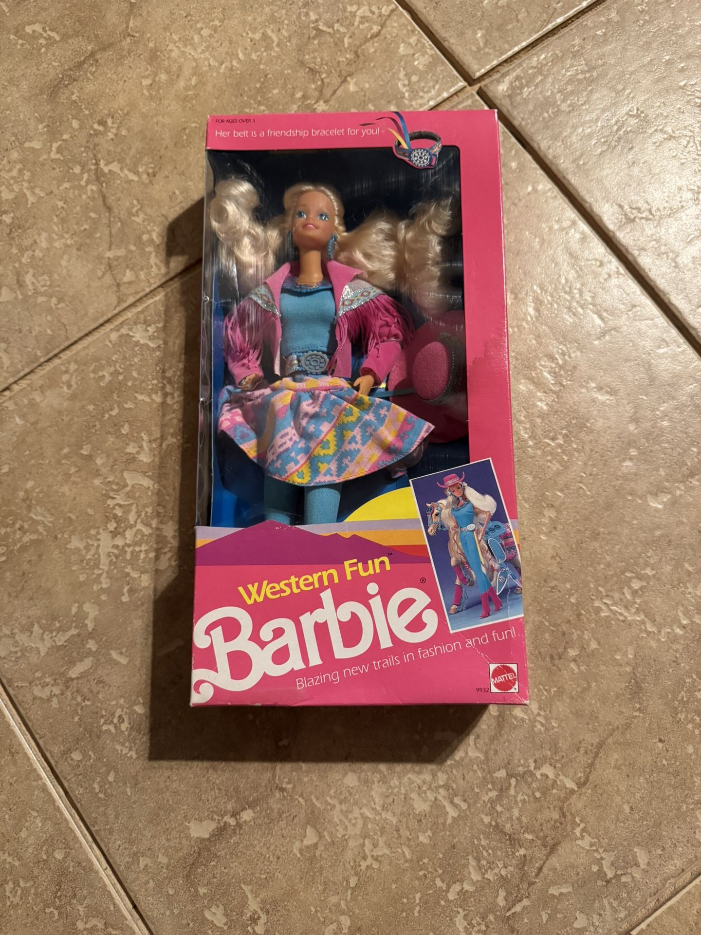 Barbie Western Fun Vintage Doll