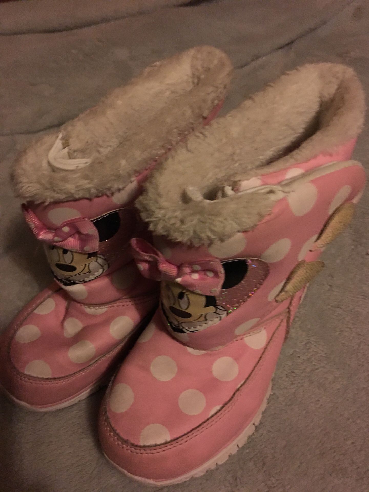 Winter boots for kids size 12 toddlers gentle use