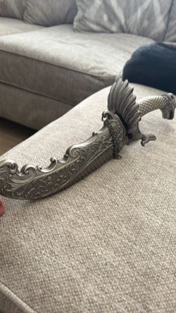 Decorative Dragon Dagger with Ornate Sheath