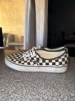 Vans Authentic Checkerboard Low-Top Sneakers