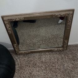 Vintage Gold brushed Mirror 