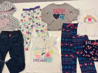 8- Piece 3T Girls Lot (2 sets, 1 Jacket, a Tee, Shorts, and Jeans)