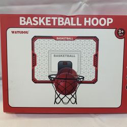 Basketball Hoop Indoor for Kids, Indoor Basketball Hoop with 4 Balls & 3 Modes Scoreboard for Kids Teens 3-5 6-8 8-12, Basketball Toys Teen Boy Gifts 