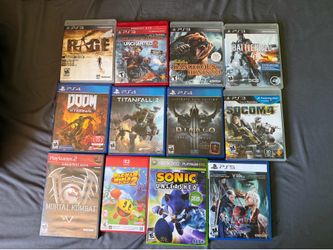 Video games for sell! Message me for prices