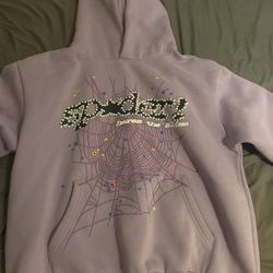 Purple Sp5der hoodie 