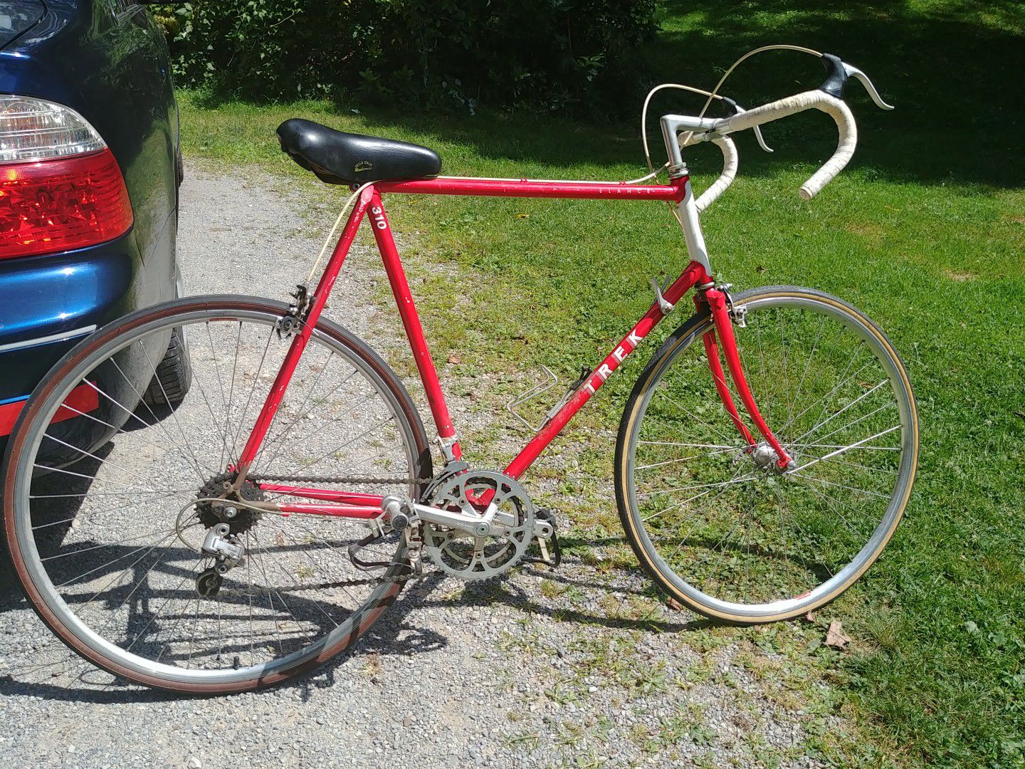 Vintage Trek bike tall