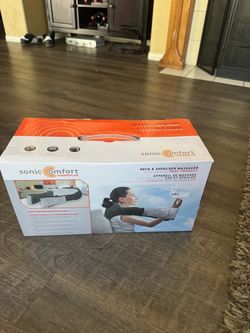 Sonic Comfort Theraplus Neck and Shoulder Pillow Massager