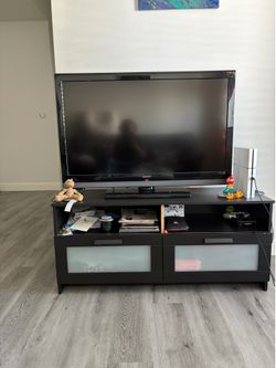 Tv and Tv stand