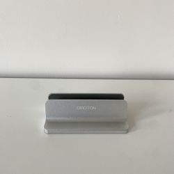 Silver Vertical Macbook Stand 